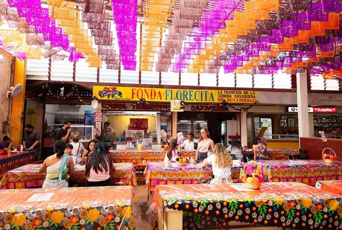 Mercado de los miércoles en Villa de Etla
